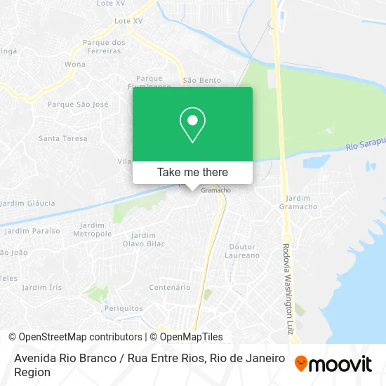 Avenida Rio Branco / Rua Entre Rios map