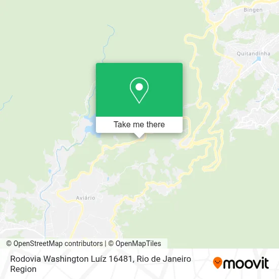 Rodovia Washington Luíz 16481 map