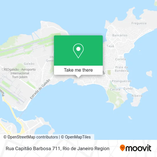 Rua Capitão Barbosa 711 map