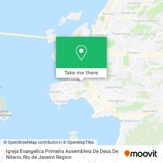 Mapa Igreja Evangelica Primeira Assembleia De Deus De Niteroi