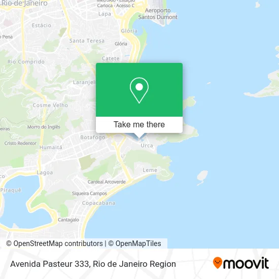 Avenida Pasteur 333 map