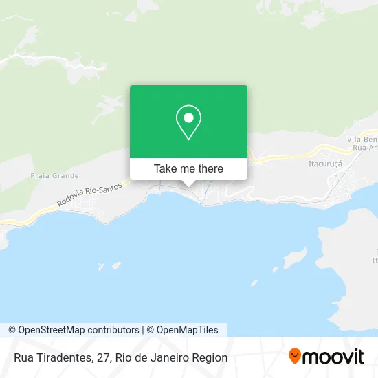 Rua Tiradentes, 27 map