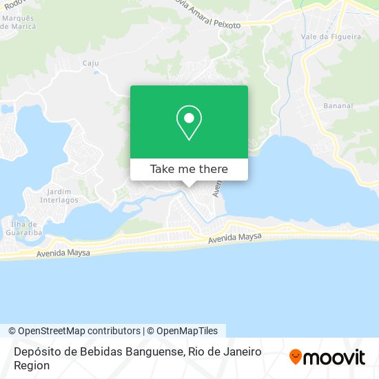 Depósito de Bebidas Banguense map