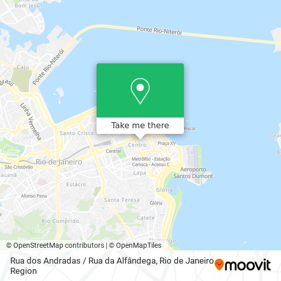 Rua dos Andradas / Rua da Alfândega map