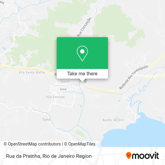 Rua da Prainha map