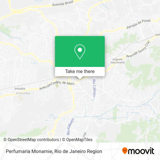 Perfumaria Monamie map