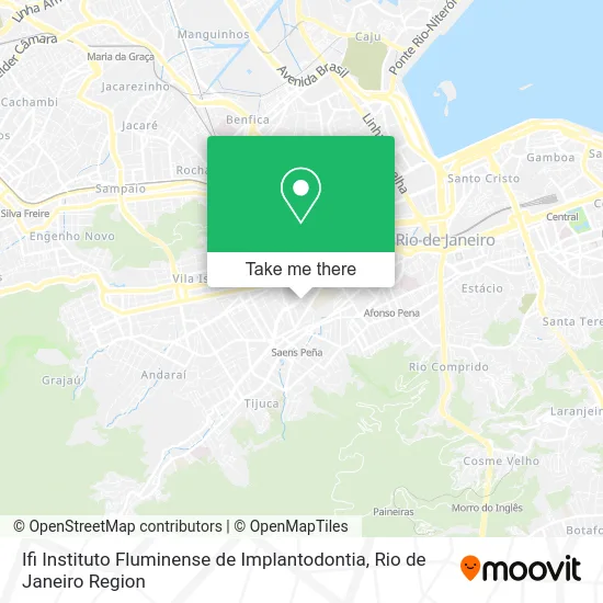Ifi Instituto Fluminense de Implantodontia map