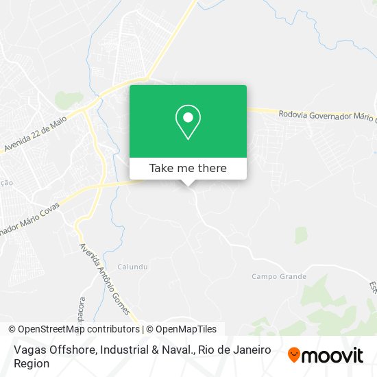 Vagas Offshore, Industrial & Naval. map