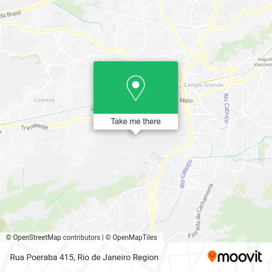 Rua Poeraba 415 map