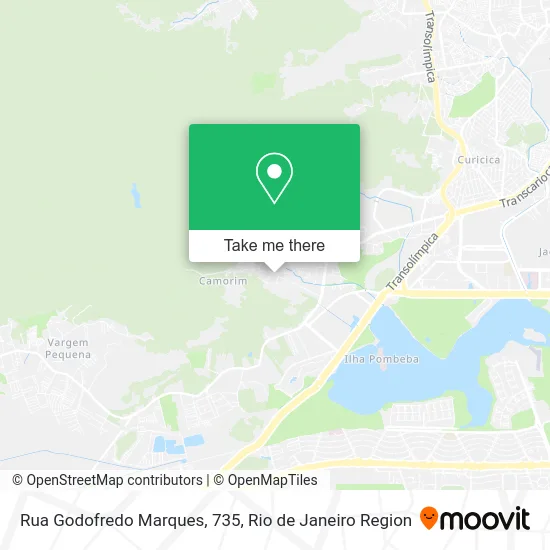 Rua Godofredo Marques, 735 map