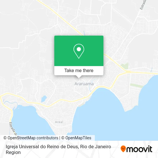 Igreja Universal do Reino de Deus map