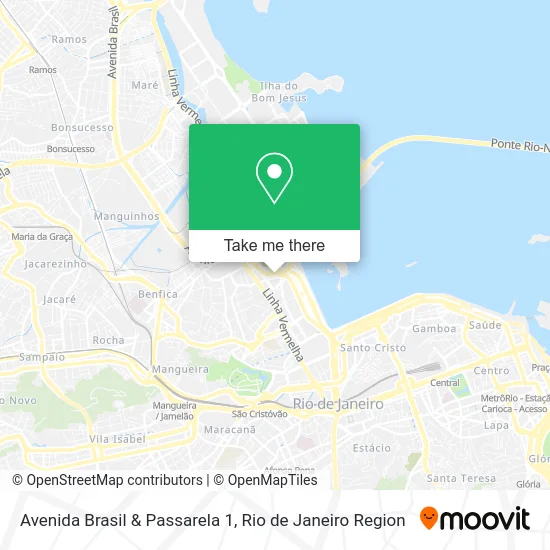 Avenida Brasil & Passarela 1 map