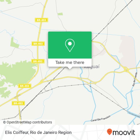 Elis Coiffeur map