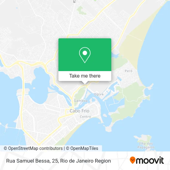 Rua Samuel Bessa, 25 map