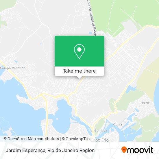 Mapa Jardim Esperança