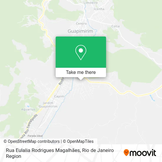 Rua Eulalia Rodrigues Magalhães map