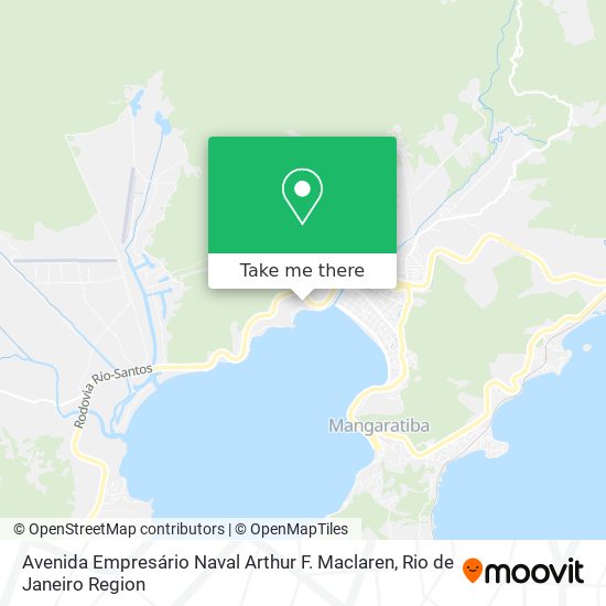 Avenida Empresário Naval Arthur F. Maclaren map