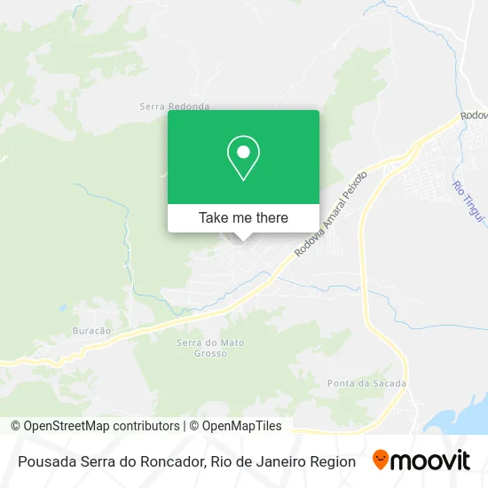 Pousada Serra do Roncador map