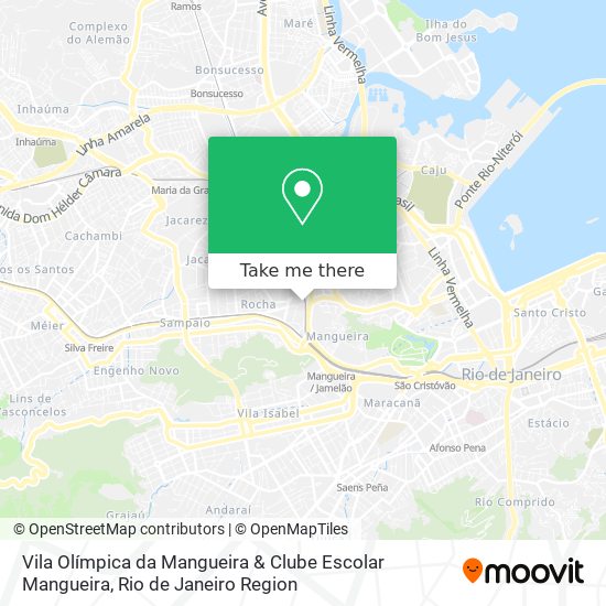 Vila Olímpica da Mangueira & Clube Escolar Mangueira map
