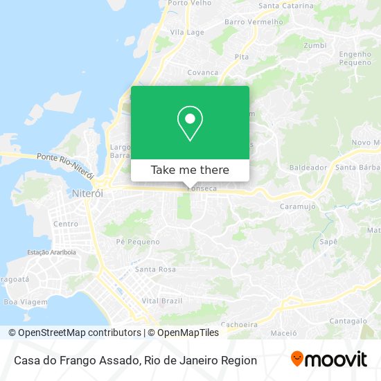 Casa do Frango Assado map