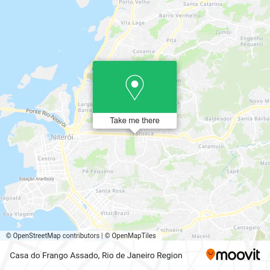 Casa do Frango Assado map