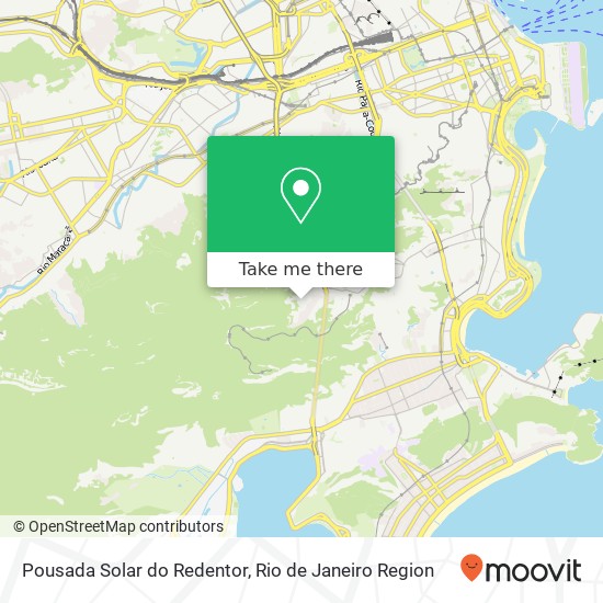 Pousada Solar do Redentor map