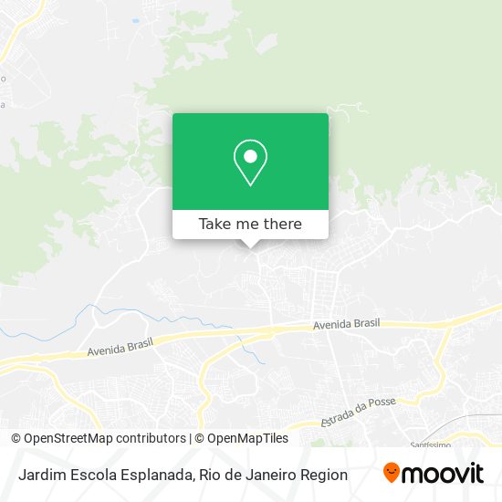 Jardim Escola Esplanada map