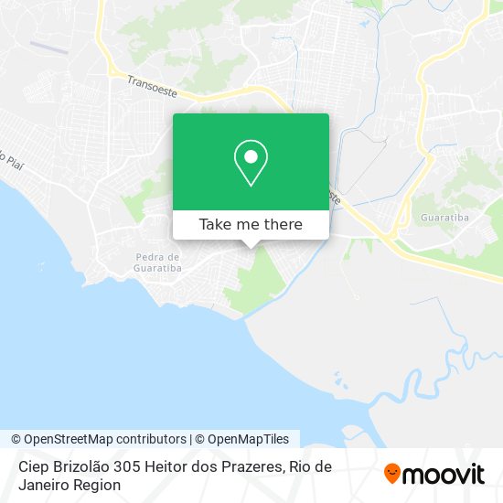 Ciep Brizolão 305 Heitor dos Prazeres map