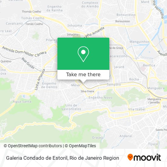 Mapa Galeria Condado de Estoril