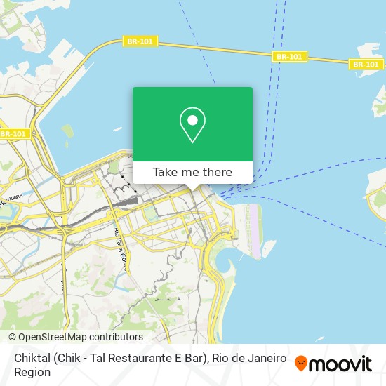 Mapa Chiktal (Chik - Tal Restaurante E Bar)