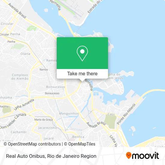 Real Auto Onibus map