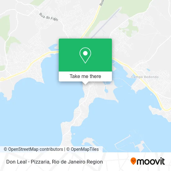 Don Leal - Pizzaria map