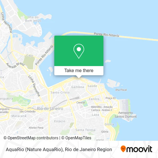 AquaRio (Nature AquaRio) map
