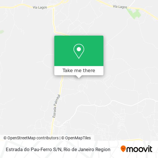Estrada do Pau-Ferro S/N map