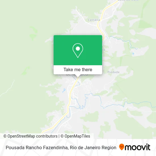 Pousada Rancho Fazendinha map
