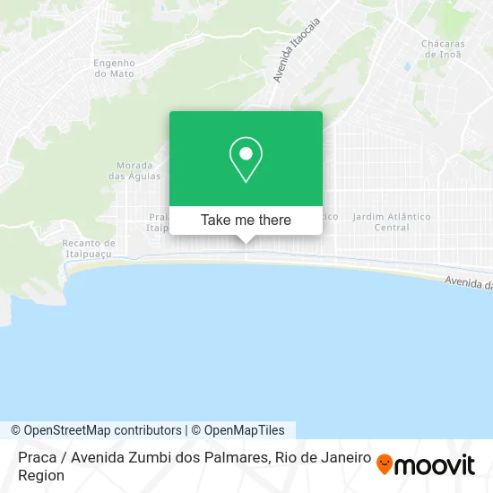 Praca / Avenida Zumbi dos Palmares map