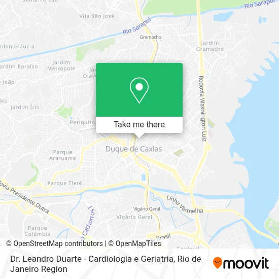 Dr. Leandro Duarte - Cardiologia e Geriatria map