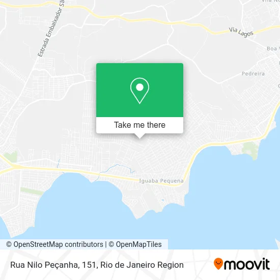 Rua Nilo Peçanha, 151 map