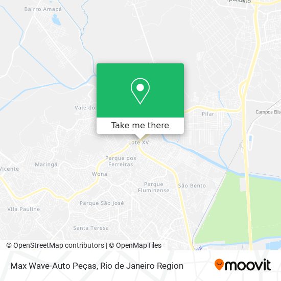 Max Wave-Auto Peças map