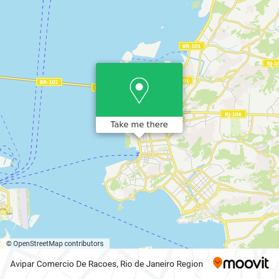 Avipar Comercio De Racoes map