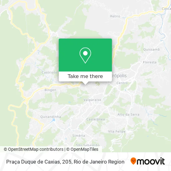Praça Duque de Caxias, 205 map