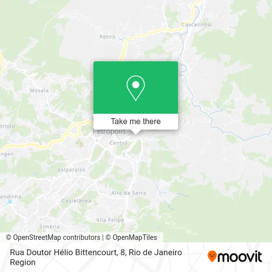 Rua Doutor Hélio Bittencourt, 8 map