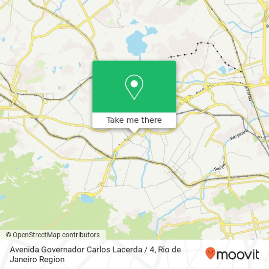 Avenida Governador Carlos Lacerda / 4 map