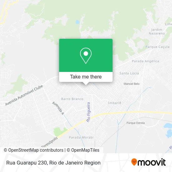 Rua Guarapu 230 map