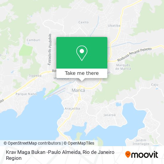 Mapa Krav Maga Bukan -Paulo Almeida