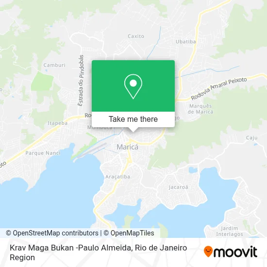 Krav Maga Bukan -Paulo Almeida map