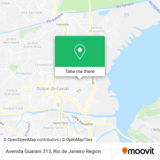 Avenida Guarani 313 map