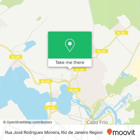 Rua José Rodrigues Moreira map