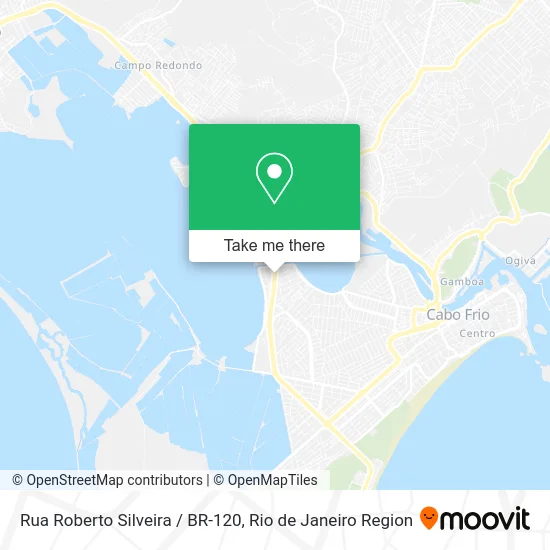 Rua Roberto Silveira / BR-120 map