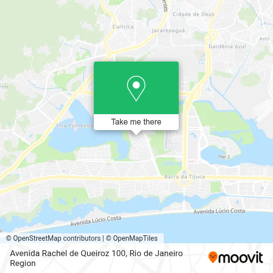Avenida Rachel de Queiroz 100 map
